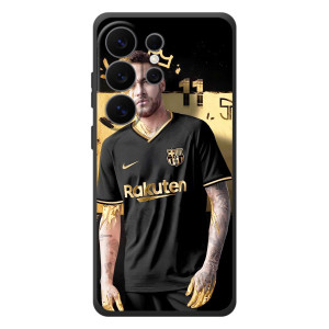 Силиконовый Чехол Samsung Galaxy S26 Ultra – Gold Neymar