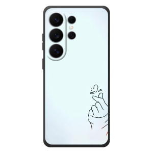 Чехлы (Знак сердечка) на Samsung Galaxy S26 Ultra – Сердце на голубом