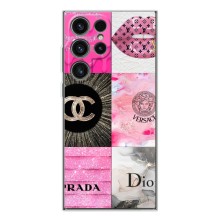 Чехол (Dior, Prada, YSL, Chanel) для Samsung Galaxy S26 Ultra (Модница)