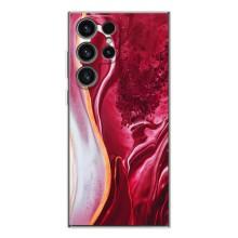 Чохол для Гелексі С26 Ультра - з принтом (Дизайнерські) (AlphaPrint) (Мрамор червоний)