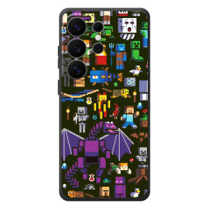 Чохол Майнкрафт на Samsung Galaxy S26 Ultra (AlphaPrint) Minecraft