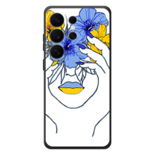 Чехол на Samsung Galaxy S26 Ultra Украинский дизайн (Украинка на всю голову)