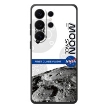 Силиконовый бампер с принтом "Наса" на Samsung Galaxy S26 Ultra – Билет в космос