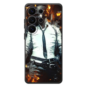 Чохол з картинкою "Герой Pubg" на Samsung Galaxy S26 Ultra (Man Пубг)