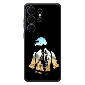 Чохол з картинкою "Герой Pubg" на Samsung Galaxy S26 Ultra (Пубг мен)