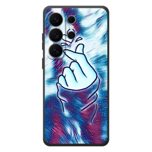 Чехол с принтом для Samsung Galaxy S26 Ultra (AlphaPrint - Знак сердечка)
