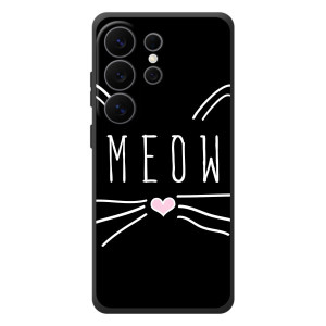 Бампер с изображением Котиков для Галаксі С26 Ультра (КОТИК MEOW)