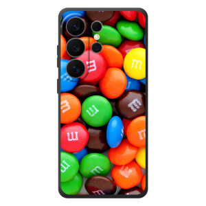 Чехол с изображением  вкусной еды для Samsung Galaxy S26 Ultra – Разноцветные M&M'S