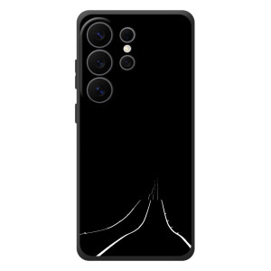 Чохол з картинками на чорному фоні для Samsung Galaxy S26 Ultra – Дорога