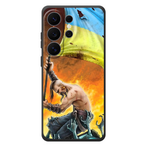 Чехол с картинкой (Патриотический КОЗАК) на Samsung Galaxy S26 Ultra – Сильный Козак
