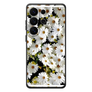 Чехол с ромашками на Samsung Galaxy S26 Ultra – Рамка в ромашках