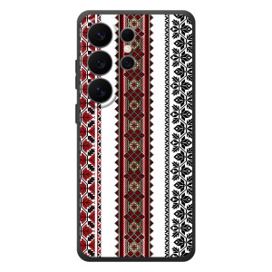 Силиконовый Чехол на Samsung Galaxy S26 Ultra с картинкой Вышиванки – Вышиваночки