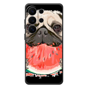 Чехол (ТПУ) Милые собачки для Samsung Galaxy S26 Ultra (Смешной Мопс)