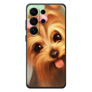 Чехол (ТПУ) Милые собачки для Samsung Galaxy S26 Ultra (Йоршенский терьер)