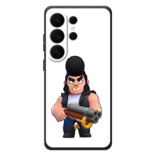 Чехол (ТПУ) с героями Бравл Старс на Samsung Galaxy S26 Ultra (Булл)