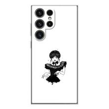 Чехлы Венсдей на Samsung Galaxy S26 Ultra Уэнсдей (AlphaPrint) (танец Уэнздей)