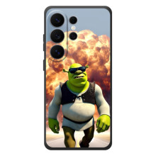 Печатный чехол с принтом Шрек для Samsung Galaxy S26 Ultra – Стильный Шрек