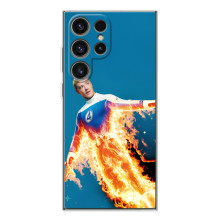 Чохол з принтом Фантастична четвірка для Samsung Galaxy S26 Ultra – Людина-факел