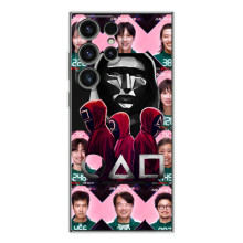 Чехол Гра в кальмара для Samsung Galaxy S26 Ultra – Персонажи игры кальмара