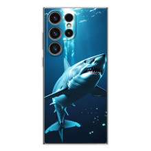 Чехол с картинкой «Хищники» для Samsung Galaxy S26 Ultra – Акула