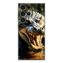 Чехол с картинкой «Хищники» для Samsung Galaxy S26 Ultra – Крокодил