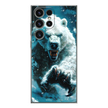 Чехол с картинкой «Хищники» для Samsung Galaxy S26 Ultra – Медведь