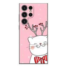 Новорічні Чохли для Гелексі С26 Ультра (VPrint) (Зимовий кіт)