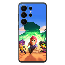 Силиконовый Чехол на Samsung Galaxy S26 Ultra с картинкой Brawl Stars – Бравел Старс