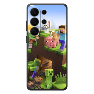 Чехлы для Samsung Galaxy S26 Ultra (Персонажи Майн Крафт) – Майн-крафт