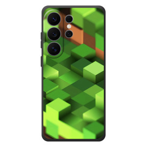 Чехлы для Samsung Galaxy S26 Ultra (Персонажи Майн Крафт) – Текстура