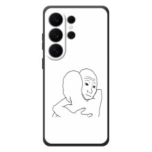 Прикольные Чехлы с принтом "интернет мэмы" для Samsung Galaxy S26 Ultra – Сочувствие