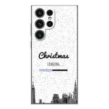 Рождественские, Праздничные Чехлы для Гелекси С26 Ультра (Рождество загружается)