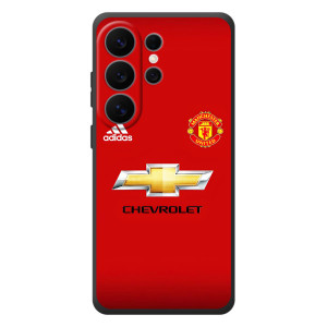 Силіконові Чохли з принтом Футбол на Samsung Galaxy S26 Ultra – Man United
