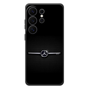 Силиконовый бампер с картинкой машины на Samsung Galaxy S26 Ultra (Mercedes)