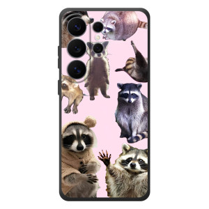 Силиконовый Чехол с Енотами на Samsung Galaxy S26 Ultra – Смешные Еноты