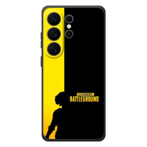 Чохол (TPU) з картинкою "Лого Пабг" на Галаксі С26 Ультра – Battlegrounds