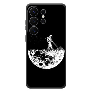 Силиконовый Чехол с принтом "Космонавты" на Samsung Galaxy S26 Ultra – Космонавт