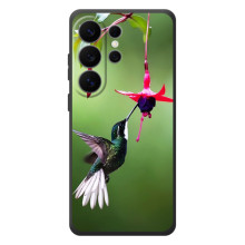 Силиконовый чехол с птичкой на Samsung Galaxy S26 Ultra – Калибри