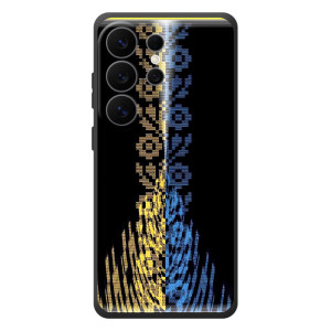 Силіконовый Чохол на Samsung Galaxy S26 Ultra (Патріотична вишиванка)