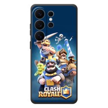 Чехол з героями Клеш Рояль для Samsung Galaxy S26 Ultra – Принц