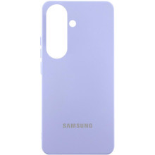 Чохол Silicone Cover Lakshmi (AAA) with Logo для Samsung Galaxy S26 – Бузковий