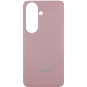 Чохол Silicone Cover Lakshmi (AAA) with Logo для Samsung Galaxy S26 – Рожевий