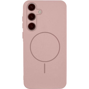 Чохол Silicone Cover Lakshmi Full Camera (AA) with Magnetic Fit для Samsung Galaxy S26 – Рожевий