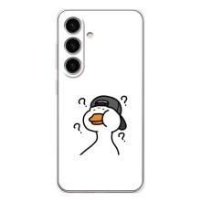 Бампер с принтом Мемы для Samsung Galaxy S26 – Непонимание