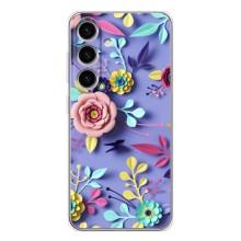 Чохли з квітами для Samsung Galaxy S26 (VPrint) (Дизайн квітів)