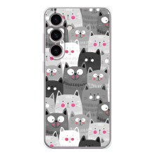 Чохли з Котиками для Samsung Galaxy S26 (VPrint) (Мальовані котики)