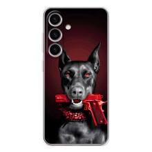 Чехол ДОБЕРМАН для Samsung Galaxy S26 – Доберман злой