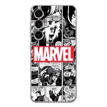 Силиконовый Чехол для Samsung Galaxy S26 – Комикс Марвел