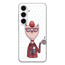 Чехол на тематику: Коты для Samsung Galaxy S26 – Кот аристократ