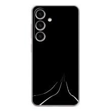 Чехол с картинками на черном фоне для Samsung Galaxy S26 – Дорога
